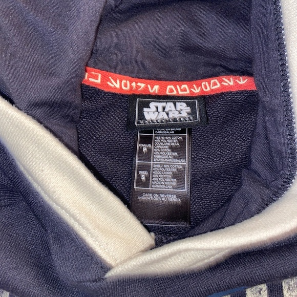Disney Star Wars Droid Builders sweatshirt! Like new! - Picture 4 of 6